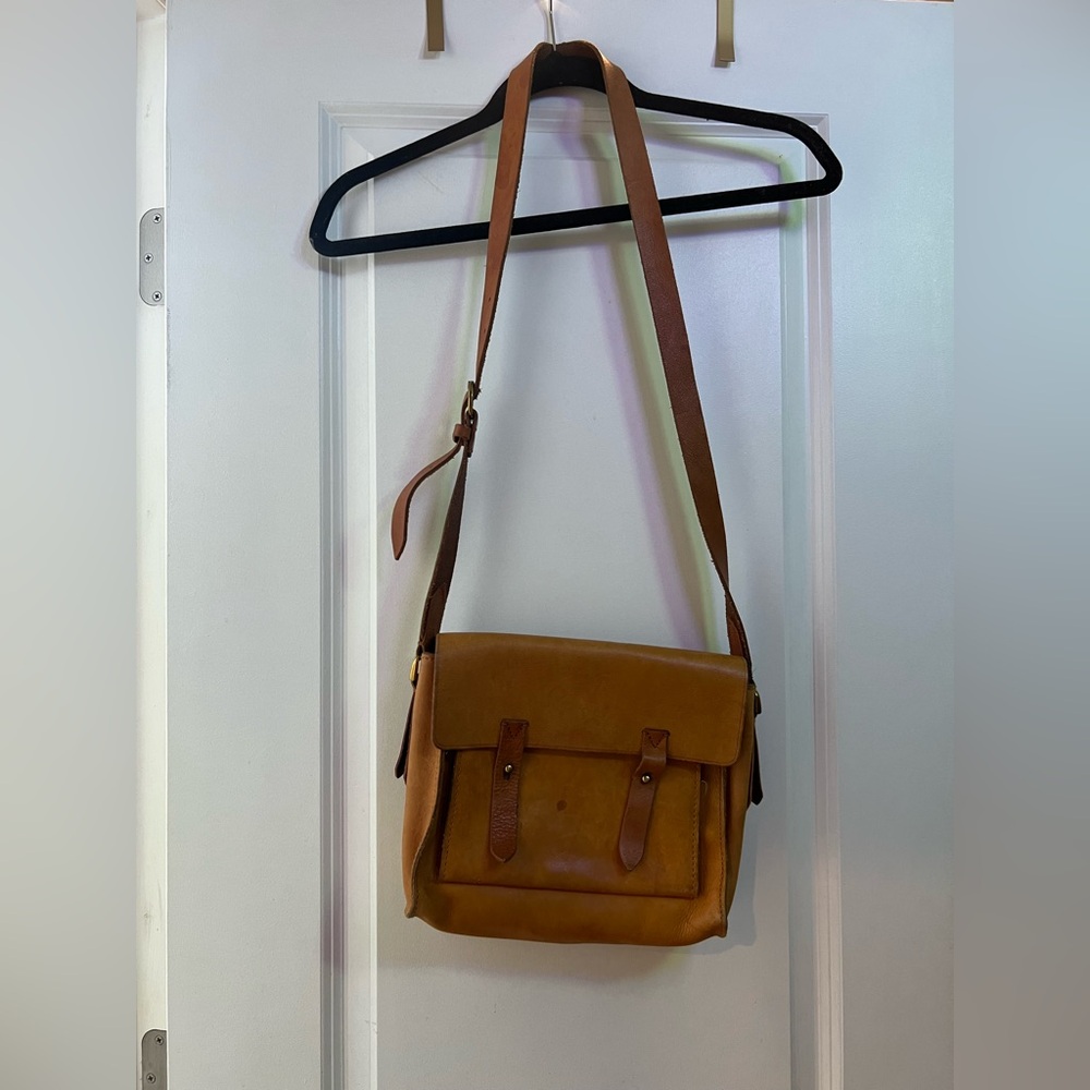 Madewell Leather Messenger Bag